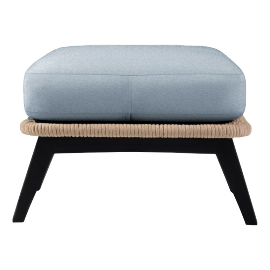 Пуф The One серо-голубой - Фото миниатюра 1